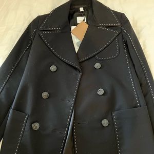NWT Burberry stitched blazer